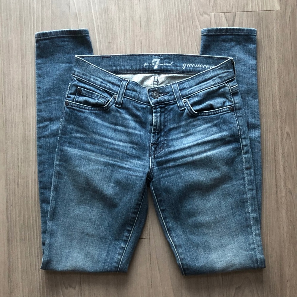 7 For all Mankind Gwenevere Skinny/Slim Jeans